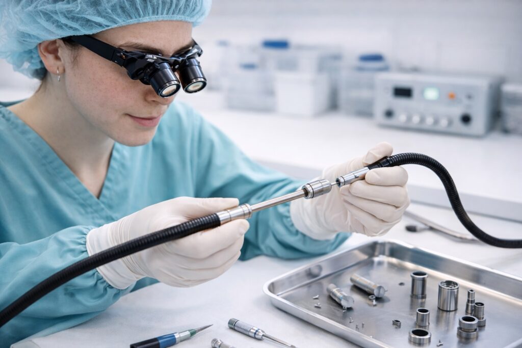 Medische endoscoop reparatie